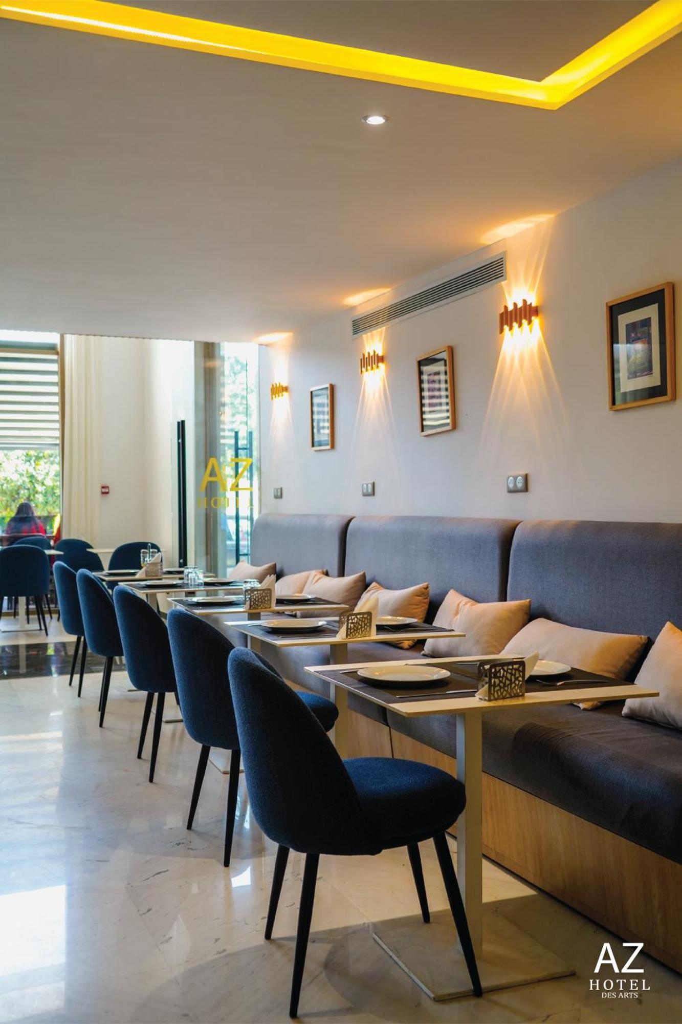 Az Hotel Des Arts Rabat Bagian luar foto