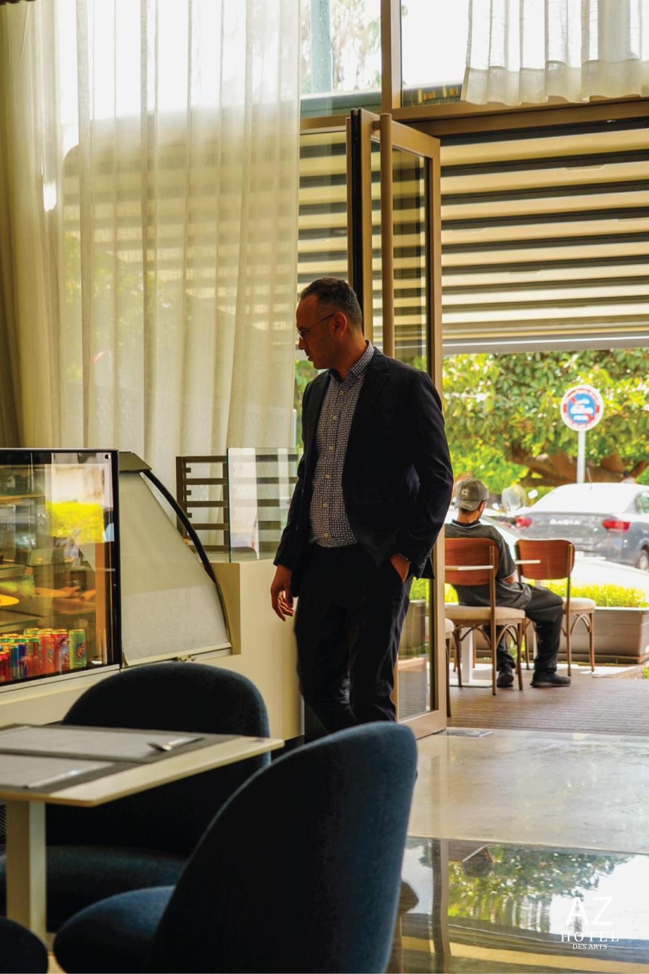 Az Hotel Des Arts Rabat Bagian luar foto