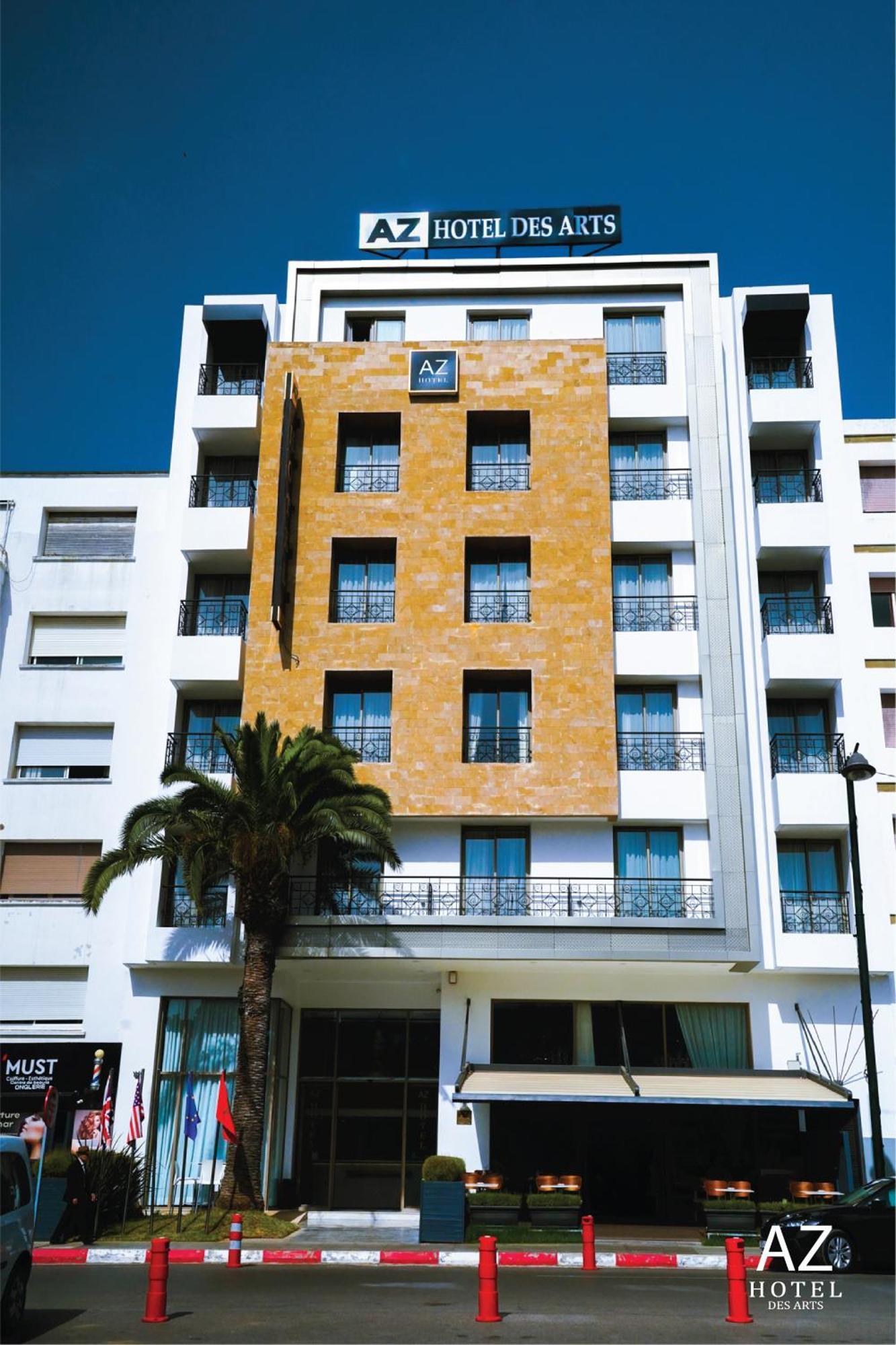 Az Hotel Des Arts Rabat Bagian luar foto
